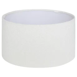 ABAT JOUR BOUCLETTE BELINE BLANC D.40CM