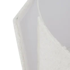 ABAT JOUR BOUCLETTE BELINE BLANC D.40CM