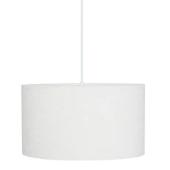 ABAT JOUR BOUCLETTE BELINE BLANC D.40CM