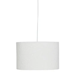 ABAT JOUR BOUCLETTE BELINE BLANC D.30CM