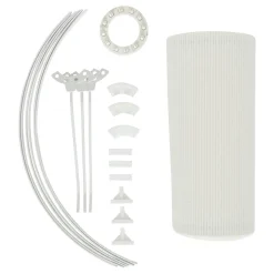 ABAT JOUR COTELE BELINE IVOIRE D.30CM