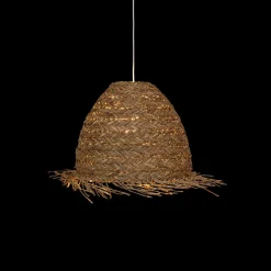 ABAT JOUR ROSEAU HANIA NATUREL D.37CM
