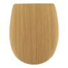 ABATTANT WC BOIS MOULE 18 POUCES FACON CHENE
