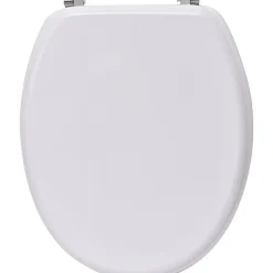 ABATTANT WC MDF ATTACHES ZINC   BLANC