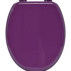ABATTANT WC MDF   AUBERGINE