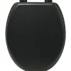 ABATTANT WC MDF   NOIR MAT