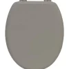 ABATTANT WC MDF   TAUPE