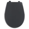 ABATTANT WC PLASTIQUE 18 POUCES ATTACHES PLASTIQUES GRIS