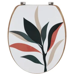 ABATTANT WC 18 POUCES COUVERCLE DESIGN IMPRIMEE BUCOLIQUE