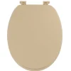 ABATTANT WC 18 POUCES COUVERCLE DESIGN BEIGE