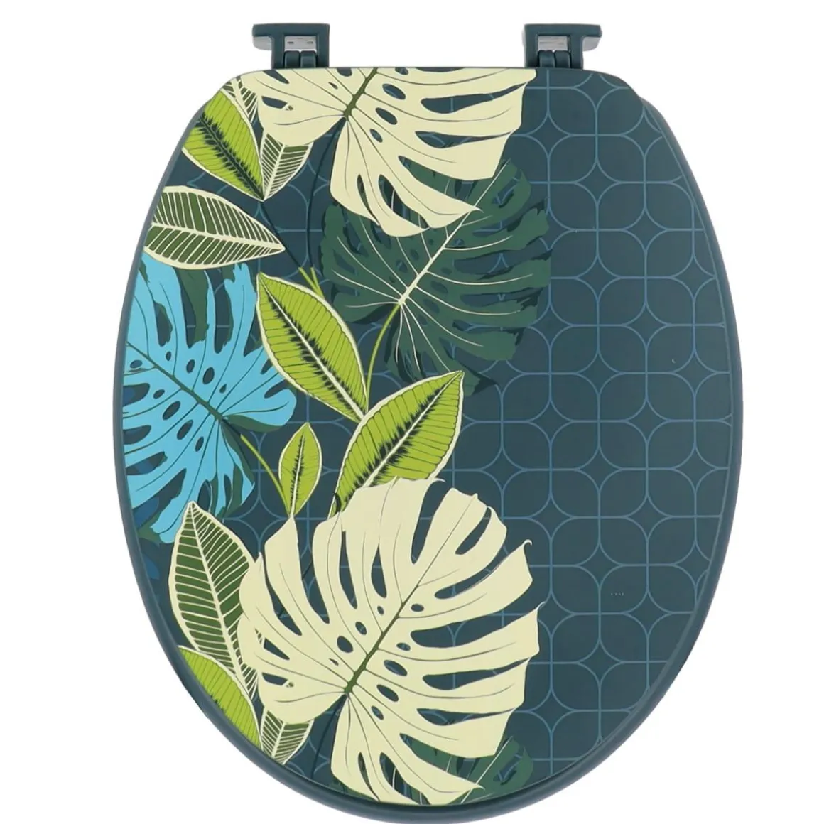 ABATTANT WC 18 POUCES DESIGN IMPRIME VENT D EXOTISME