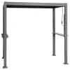 ABRI BARBECUE ALUMINIUM ACIER GRILY 1.6X2.4M