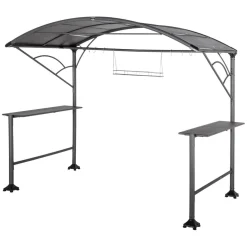 ABRI BARBECUE NEIBA 2.96X1.5M GRAPHITE