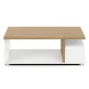 ACCESS TABLE BASSE 3 NICHES 92X50CM