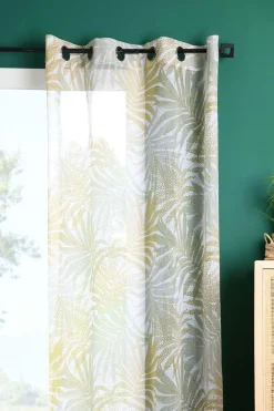 ADINO VOILE 140X260CM MOUTARDE