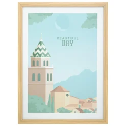 AFFICHE CADRE DAY FRANCOIS D.30X40CM