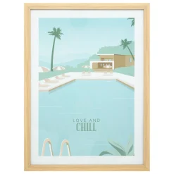 AFFICHE CADRE LOVE FRANCOIS D.30X40CM