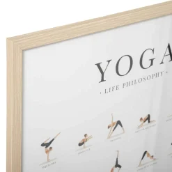 AFFICHE CADRE YOGA D.50X70CM