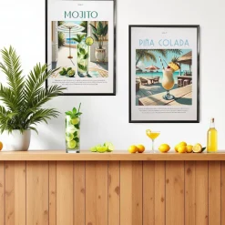 AFFICHE DECO X2 EVASION 50X70CM