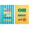 AFFICHE DECO X2 30X40CM DOLCE VITA
