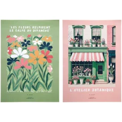 AFFICHE DECO X2 50X70CM DOLCE VITA