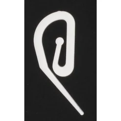 AGRAFE PLASTIQUE ESCARGOT X 25 BLANC