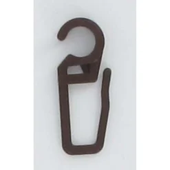 AGRAFE PLASTIQUE X 10 D28 MARRON