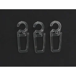 AGRAFE PLASTIQUE X 10 D28 TRANSPARENT