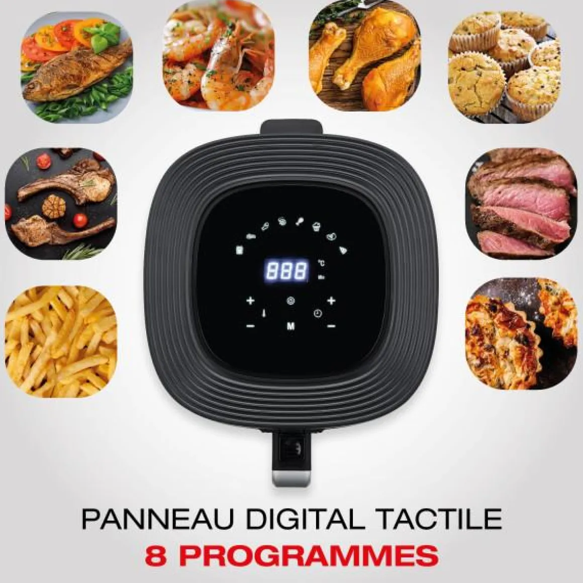 AIR FRYER DIGITAL TACTILE 5.5L
