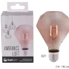 AMPOULE LED DIAMANT AMBREE E27 2W