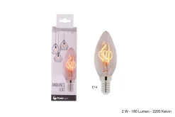 AMPOULE LED FLEX BOUGIE AMBREE E14 2W
