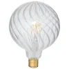 AMPOULE LED STRIEE DROIT TRANSPARENT G125