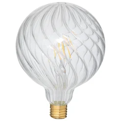 AMPOULE LED STRIEE DROIT TRANSPARENT G125