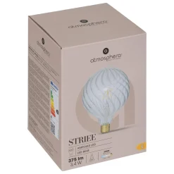 AMPOULE LED STRIEE DROIT TRANSPARENT G125