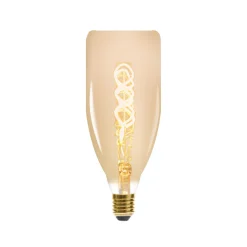 AMPOULE LED TORSADEE AMBRE BT78 4W