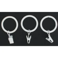 ANNEAU A PINCE D20 X8 BLANC MAT