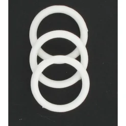 ANNEAUX BLANCS X 10 BLANC