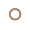 ANNEAUX D.28CM NATUREL VERNIS X10PIECES