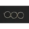 ANNEAUX NICKEL X 10 ARGENT
