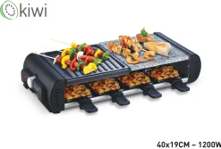 APPAREIL A RACLETTE 8 PERSONNES ELECTRIQUE