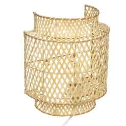 APPLIQUE BAMBOU LIBY NATUREL D.23CM