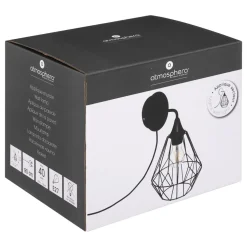 APPLIQUE METAL FLAVE NOIR D.19CM