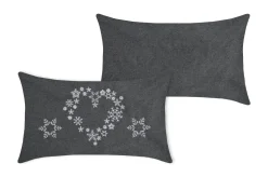 ARLY COUSSIN 30X50CM GRIS LAINE