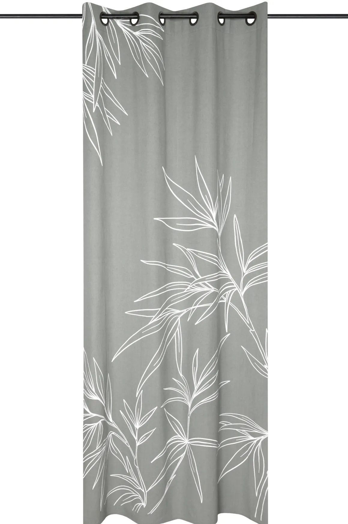 ASANA RIDEAU 140X260CM OEILSAUGE COTON RECYCLE