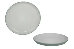 ASSIETTE A DESSERT MALAGA VERT 19.5CM GRES