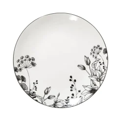 ASSIETTE A DESSERT WHITE FLORAL 20CM