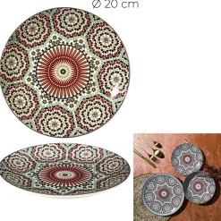 ASSIETTE A DESSERT ZAHRA D20CM