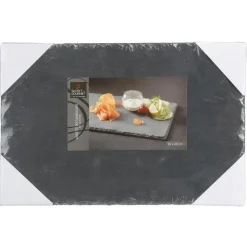 ASSIETTE ARDOISE 20X30CM