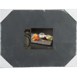 ASSIETTE ARDOISE 30X40CM