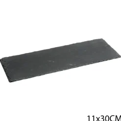 ASSIETTE ARDOISE 11X30CM